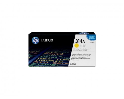 HP Q7562A (314A) тонер-картридж желтый