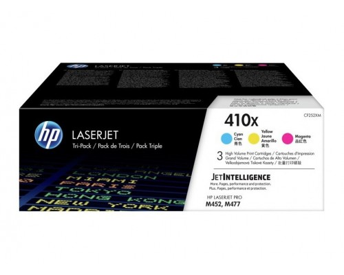 HP CF252XM (410X) набор цветных картриджей
