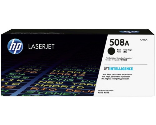 HP CF360A (508A) тонер-картридж черный