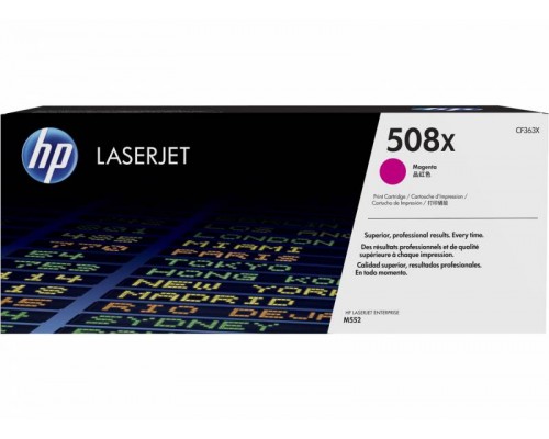 HP CF363X (508X) тонер-картридж пурпурный