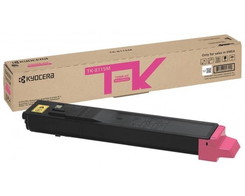 Kyocera TK-8115M (1T02P3BNL0) тонер-картридж пурпурный
