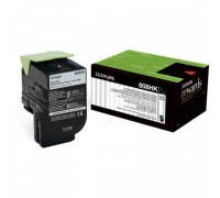 LEXMARK 80C8HK0 (808HK) тонер картридж черный