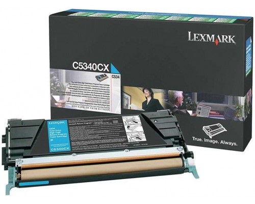 Картридж LEXMARK C5340CX голубой