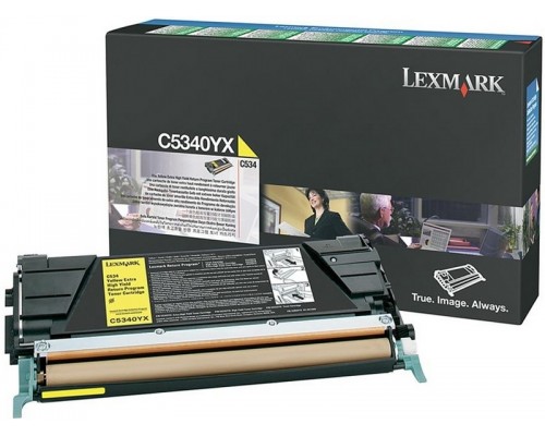 Картридж LEXMARK C5340YX желтый