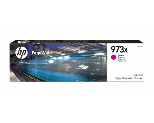 HP F6T82AE (973X) картридж пурпурный увеличенной емкости