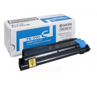 Kyocera TK-590C тонер-картридж голубой Kyocera TK-590C тонер-картридж голубой
