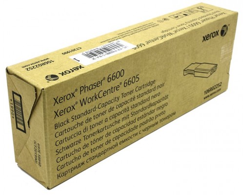 XEROX 106R02252 тонер-картридж черный