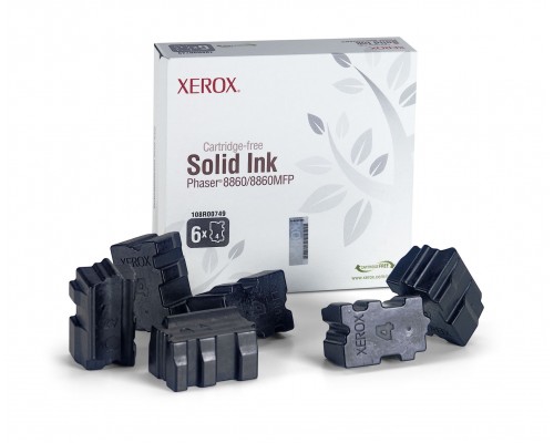 XEROX 108R00820 твердые чернила (6 штук) черный