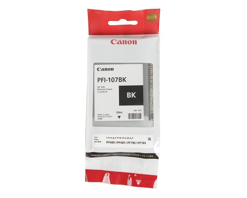CANON PFI-107BK (6705B001) картридж черный