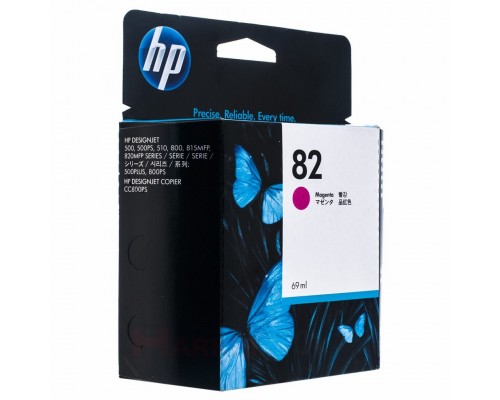 HP C4912A (№82) картридж пурпурный. HP C4912A (№82) картридж пурпурный.