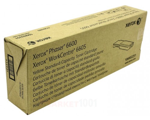 XEROX 106R02251 тонер-картридж желтый