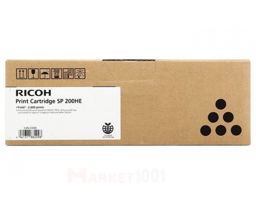 407262 RICOH SP-200HE Тонер-картридж черный
