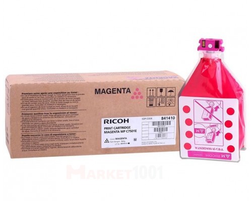 841410 / 842075 RICOH TYPE MPC7501E Тонер-картридж пурпурный 841410 / 842075 RICOH TYPE MPC7501E Тонер-картридж пурпурный
