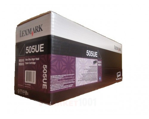 LEXMARK 50F5U0E / 50F5U00 (505UE) тонер-картридж черный LEXMARK 50F5U0E / 50F5U00 (505UE) тонер-картридж черный