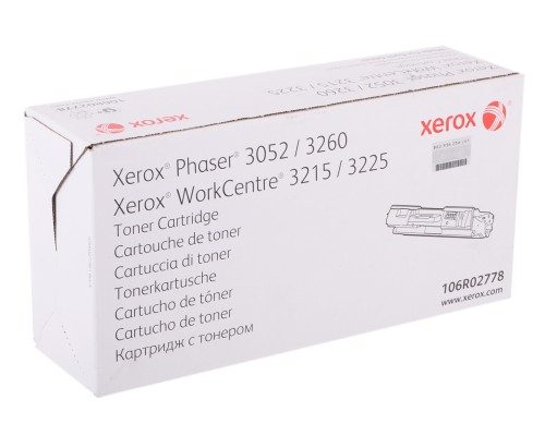 XEROX 106R02778 тонер-картридж черный