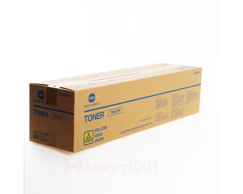 TN-613Y A0TM250 Konica Minolta тонер-картридж желтый TN-613Y A0TM250 Konica Minolta тонер-картридж желтый
