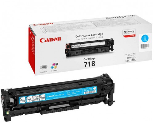Canon Cartridge 718 (2661B002) тонер-картридж голубой