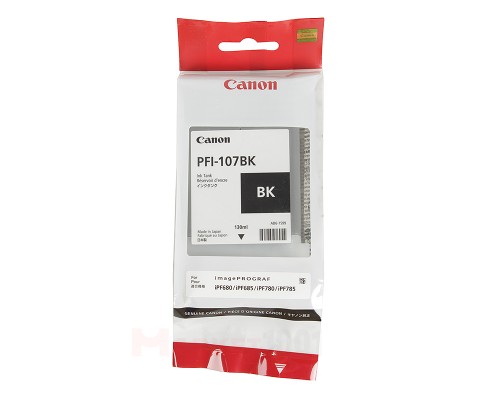 CANON PFI-107BK (6705B001) картридж черный CANON PFI-107BK (6705B001) картридж черный