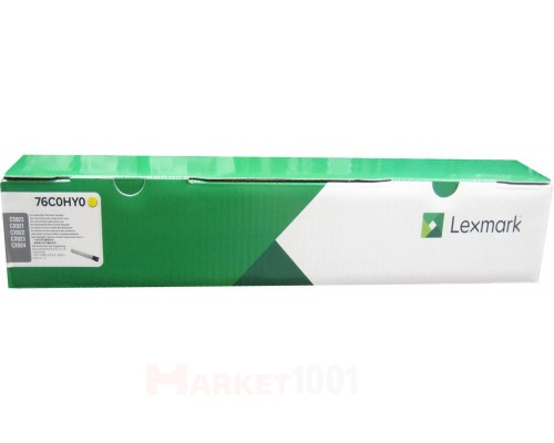 LEXMARK 76C0HY0 тонер-картридж желтый LEXMARK 76C0HY0 тонер-картридж желтый