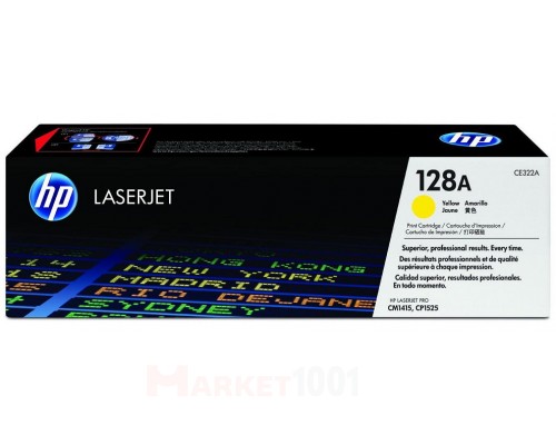 HP CE322A (128A) тонер-картридж желтый