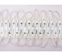 Светодиодный модуль SAMSUNG 3SMD 5630 чистый белый 78x36x4.2 мм.