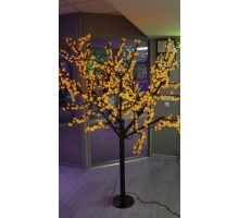 Светодиодное дерево Сакура 1,9x1,5 м. 24V желтый