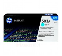 HP Q7581A (503A) тонер-картридж голубой