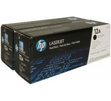 HP Q2612AF (12A) тонер-картридж черный двойная упаковка