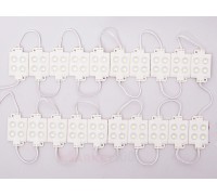 Светодиодный модуль DKB 4SMD 5050 холодный белый 54.8x33.2x5,9 мм.