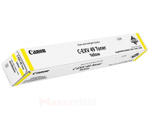 Canon C-EXV49Y 8527B002 тонер-картридж желтый