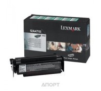 LEXMARK 12A4715 тонер-картридж черный