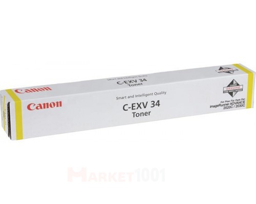 Canon C-EXV34 тонер желтый (3785B002) Canon C-EXV34 тонер желтый (3785B002)
